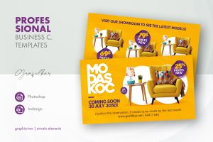 Furniture Business Card Templates