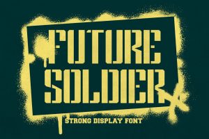 Future Soldier – Stencil Font