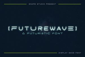 Futurewave – Space Futuristic Font