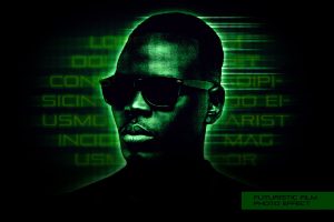 Futuristic Film Photo Effect