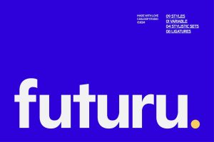 Futuru – Futur Neo Grotesque Gen Z Variable Tech