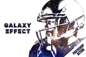 Galaxy Effect Photoshop Action