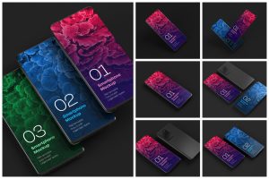 Galaxy S20 Ultra Mockup Set | Android Screen
