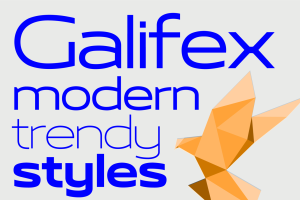 Galifex Modern Font