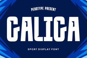 Galiga – Sport Font