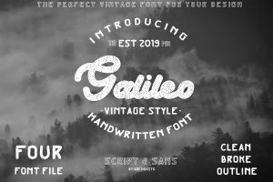 Galileo Vintage Font