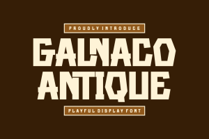 Galnaco Antique – Modern Sans Font