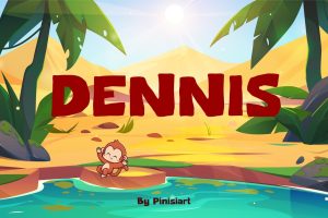 Gaming Font – Dennis