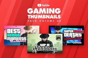 Gaming Youtube Thumbnails Pack 06