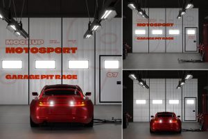 Garage Wall Mockup