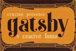 Gatsby – ArtDeco Font