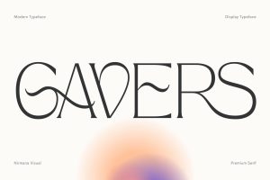 Gavers – Modern Font