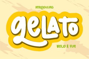Gelato | Bold & Fun Font