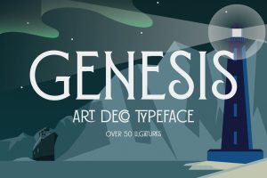 Genesis – Art Deco Typeface