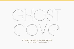 Ghost Cove | Omega Sans | Font Duo