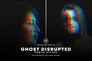 Ghost Disrupted Glitch Effect