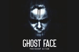 Ghost Face – Photoshop Action