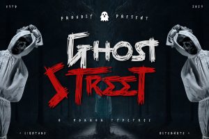 Ghost Street –  A Horror Typeface