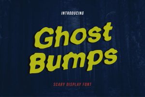 Ghostbumps – Scary Display Font
