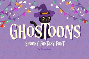 Ghostoons – Spooky Fantasy Font