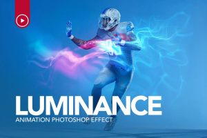 Gif Animated Luminance Photoshop Action