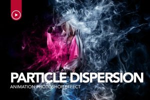 Gif Animated Particle Dispersion
