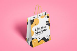 Gift Bag Mockup
