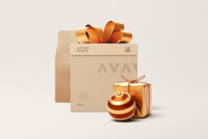 Gift Box Mockup