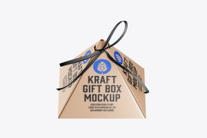 Gift Box Mockup