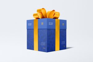 Gift Box Mockup