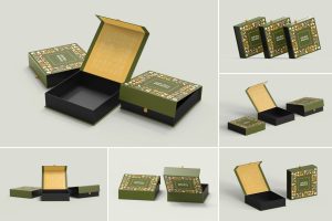 Gift Box Mockup
