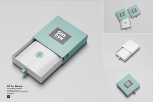Gift Box Mockup