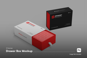 Gift Box Mockup