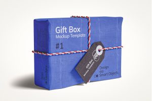 Gift Box Mockup
