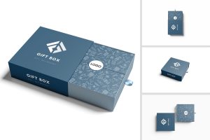 Gift Box Mockup