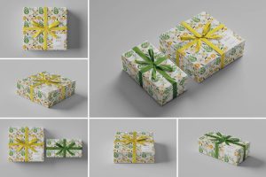 Gift Box Mockup