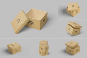 Gift Box Mock-Up