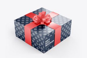 Gift Box Mockup