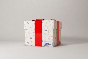 Gift Box Mockup