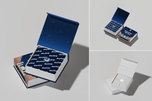 Gift Box Mockup