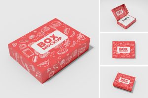 Gift Box Mockup