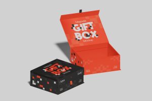 Gift Box Mockup 003