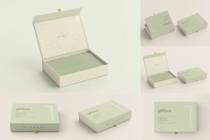 Gift Box Mockups