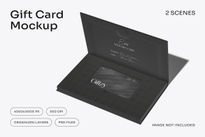 Gift Card Mockup