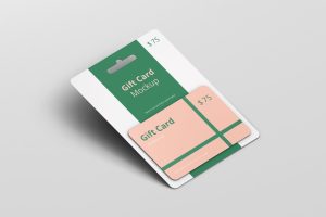 Gift Card Mockup