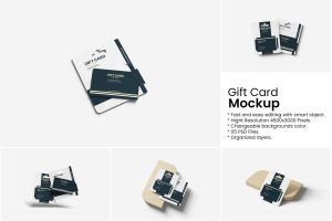 Gift Card Mockup