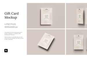 Gift Card Mockup
