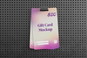 Gift Card Mockup