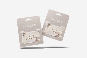 Gift Card Mockup