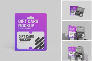 Gift Card Mockup